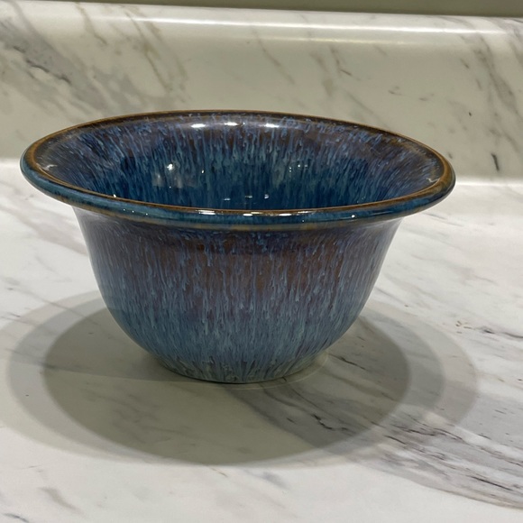 Bill Campbell art studio pottery apple baker bowl - Picture 4 of 6